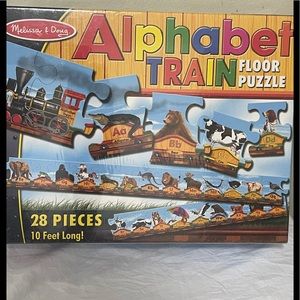Melissa & Doug Alphabet Train Floor Pizzle